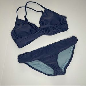 Athleta Navy Blue Bikini